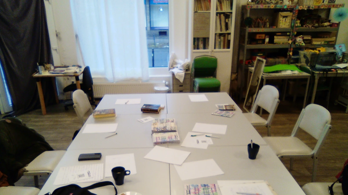 Der Workshop im Klamottencafé (Tagestätte Süd)