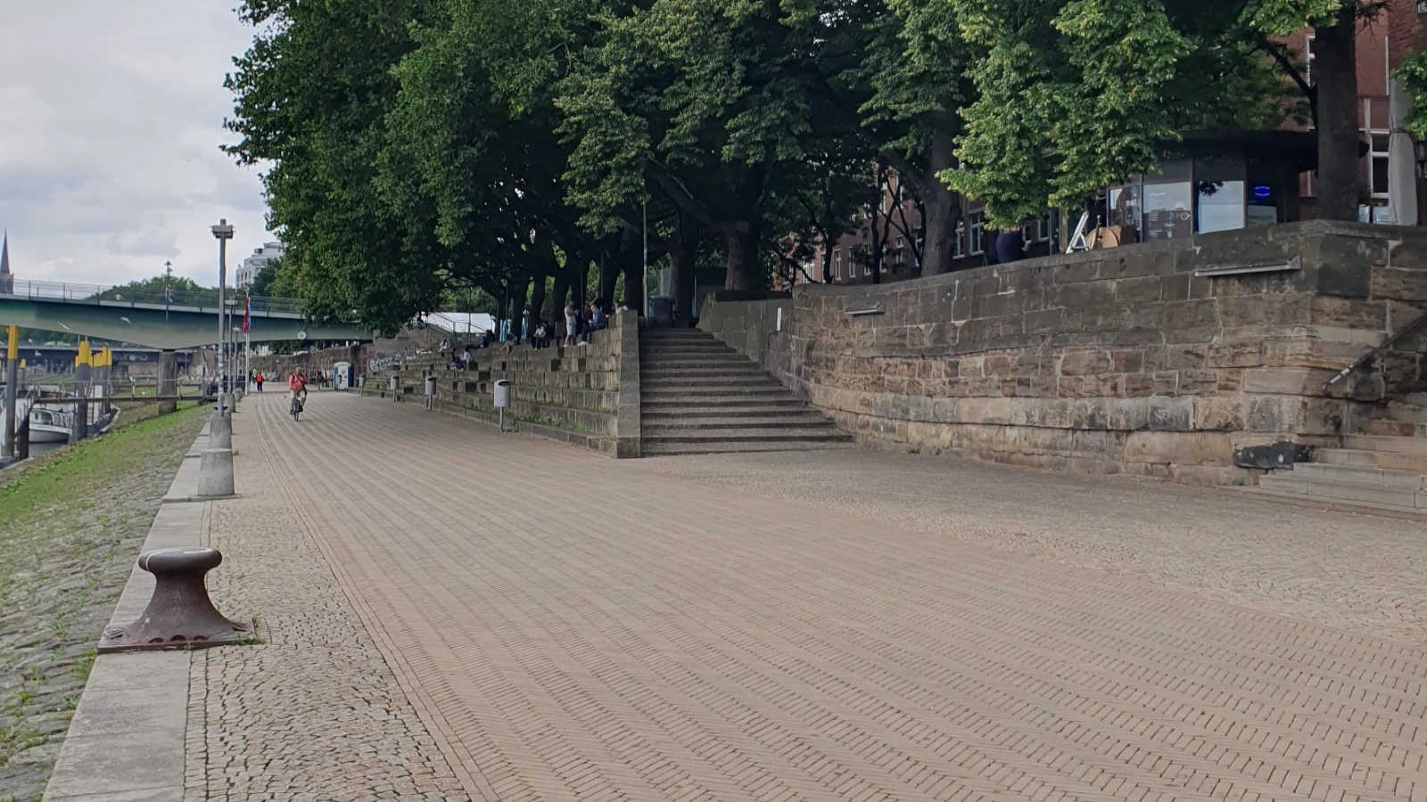 Begegnung an der Schlachte