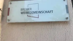 Schild der Bremer Werkgemeinschaft